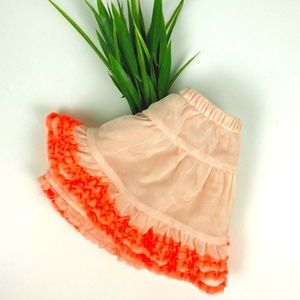 Crazy 8 Skirt Girls Size 2T A line Pull on Ruffle